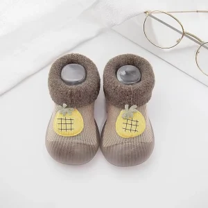 Cotton Baby Walker Shoes Easy Clean Non Slip Infant Outdoor Shoes