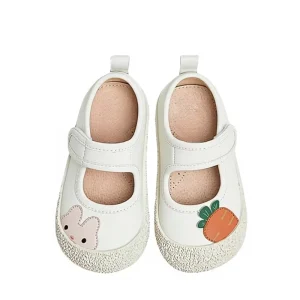 Cowhide Second-Layer Girls’ Leather Shoes Spring/Summer Children’s Soft-Soled Shallow-Mouth Baby Single-Layer Casual Non-Slip