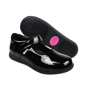 Crabkids Casual Girl Loafer Shoes Customize Fashion Trend Kids Leather Shoes Girl Patent Leather Kids Dress Shoes for Girls