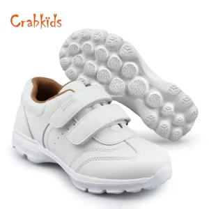 Crabkids New Design Reflective Lace up Front Sport Running Chunky Sneakers High Quality Personality Male Kid Slip on Sneaker