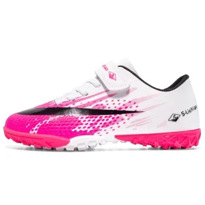 Cross-border for Children’s Soccer Shoes Breathable Anti-Slip Outdoor Sports Training Shoes for Boys Suitable Elementary School