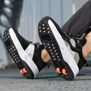 Custom 4 Wheel Skate Shoes Wheeled Roller Skate Shoes Professional Boys’ Skating Shoes For Kids