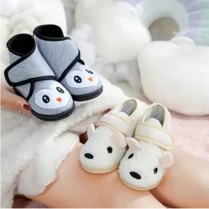 Custom Antiskid Toddler Shoes Plush Slippers Comfortable Slippers Plush New Products