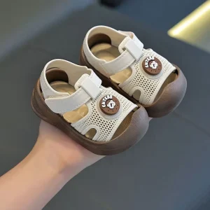 Custom Baby Pre walk Sandals for Boys Girls Toddler Shoes Non Slip Lightweight Feature Soft Baby Bottom Breathable Sandal
