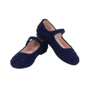 Custom Boutique Sock Children Beautiful Princess Girls Mary Jane Shoes for Kids Girl