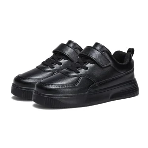 Custom Children Casual Shoes White Black Student Sneakers Soft Comfortable Kids Sport Shoes