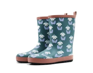 Custom Color Kids Rain Boots Flat Sole for Summer Winter and Autumn Rubber Boot for Children