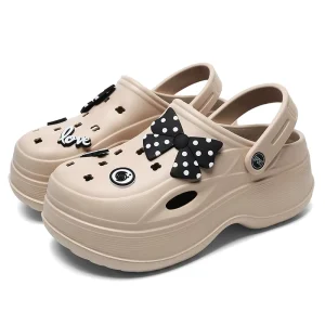 Custom Design Soft PVC Rubber Clogs Charms High Heels Personal Customized Shoes Charms Decoration Sandals