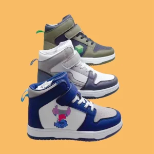 Custom Designs Autumn and Winter Children’s British Style Boots Boys Fashion Casual Sneaker Boots Shoes