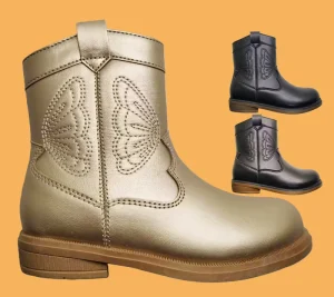 Custom Designs Kids Boots Glitter Girls Ankle Boots Thickly Lined and Warm Children Boots for Export