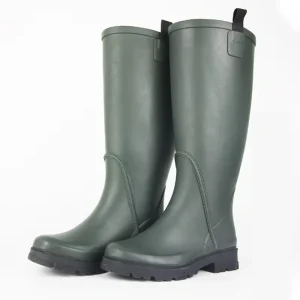 Custom Fashion Anti slip Waterproof Rubber Horse Riding Women Wellington Rain Boots Summer Autumn