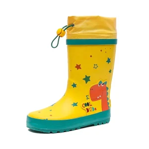 Custom Fashion Cartoon Children’s Rubber Waterproof Rain Boots for Kids