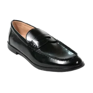 Custom Fashion Kids Shoes for Boys Casual Slip on Kids Leather Penny Loafers