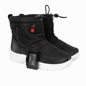 Custom Fashion Popular Winter Fur Warm Heated Kids Shoes Snow Boots