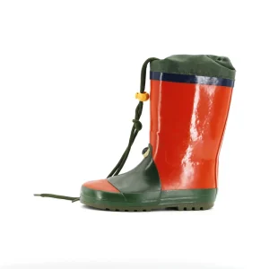 Custom Kids 3D Printing Boots Rubber Waterproof Rain Boots With Toggle for Children