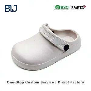 Custom Kids EVA Garden Clogs OEM Waterproof Non Slip Lightweight Breathable Lace Up Pool Shoes For Children