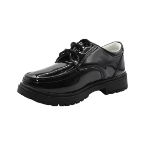 Custom Kids Girl Black School Shoes Comfortable Anti Slip Light Weight Casual Shoes for Children