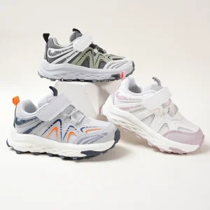 Custom Label Children’s Basketball Shoes Upper Mesh Microfiber Kids Little Sports Shoes Kids Party Shoes for Daily Walk Run