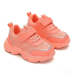 Custom Lace Up Anti Slip Lightweight Ankle Kids Sneakers Fashion Girls Unisex Toddler & Children (ODM OEM) School Shoes
