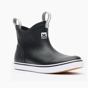 Custom Logo Children’s Deck Boot Comfortable Casual Rain Boots Rubber Ankle Deck Shoes For Marine Sailing