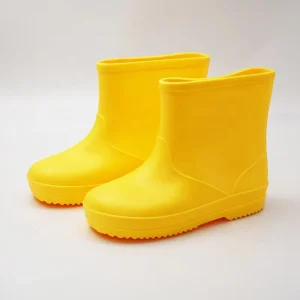 Custom Logo Children’s Rain Boots Unisex Waterproof Anti Slip Wear resistant Comfortable Soft PVC Rain Boots for Kids