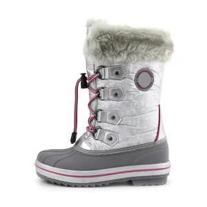 Custom Logo Fashion Warm Shoes Boys Girls Waterproof Winter Boots Anti Slip Snow Boots for Kids