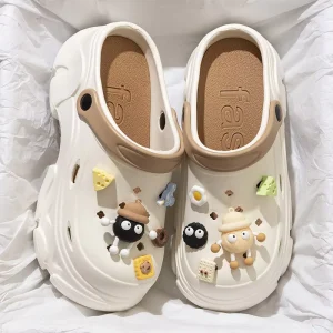 Custom Logo Hole Sandals for Kids Adults Anti slip Hole Shoes Beach Travel Leisure Boys Girls Women Slippers Clogs Shoes