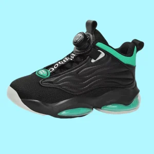 Custom Logo Kids Basketball Style Shoes Lightweight Breathable Durable Anti Slip Training Sports Shoes