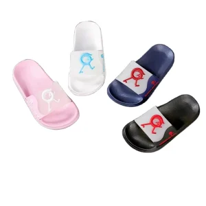 Custom Logo Luminous Slippers Children Sandals Slides Sandals Indoor Beach Slippers for Kids