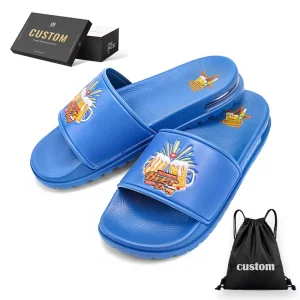 Custom Logo Slide Sandal Slippers for Men Original Brand Kid Slides Casual Style Winter Printed Blank Cushioning