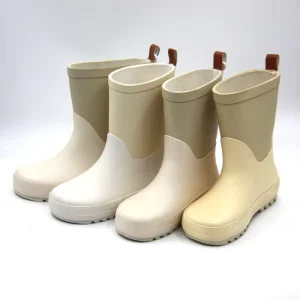 Custom Logo Toddler Waterproof Wellington Boots Rubber Gumboots Kids Rain Boots for Children