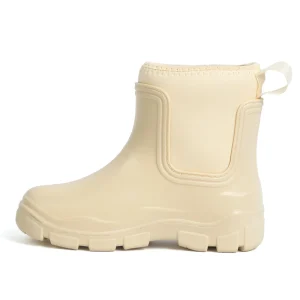 Custom Logo Waterproof Rubber Neoprene Rain Boots Anti-slip Short Garden Booties Comfortable Sole for Outdoor Kids Rain Boots