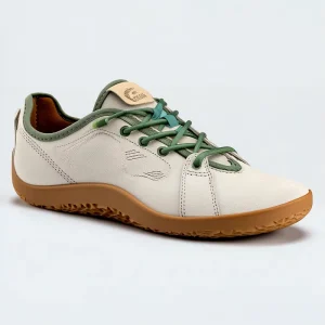 Custom Logo ZC 014 Premium Off White Suede Minimalist Barefoot Shoes Wide Toe Box Flat Gum Sole All Seasons