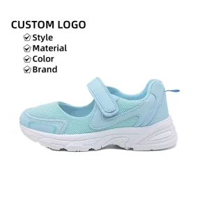 Custom MB Kids Shoes Boys Girls Sneakers Sport Running Casual Breathable PVC Skateboarding Fashion Printed Slip On Lighted
