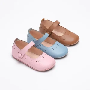 Custom New Design Baby Fashion Shoes Soft Genuine Mary Jane Leather Baby Girls Shoes