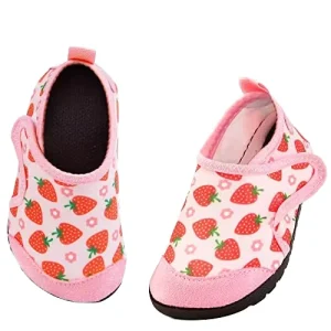Custom Non Slip Children Swim Water Skin Kids Barefoot Pool Aqua Sock Shoes Beach Infant Prewalker Cute Slip on Baby Shoes