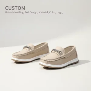 Custom OEM Kids Casual Loafers Boys Comfortable Non Slip Slip-On Kids Casual Party Shoes