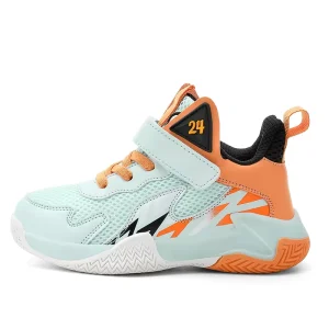 Custom Popular Sports Casual Children’s Shoes Fashion Trendy Kids Outdoor Basketball Shoes Sneakers