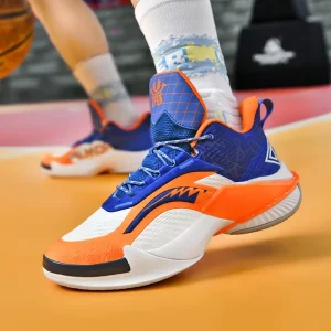 Custom Professional Men Outdoor Sports Sneakers Dark Night Glowing Mesh Breathable Women Kids Boys Basketball Shoes