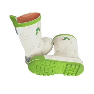 Custom Rubber Mid Calf Children’s Cartoon Waterproof Non Slip Unisex Rain Boots All Seasons Jiangsu Made Model YX 910