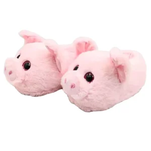Custom Soft Adult Size Plush Cute Slippers