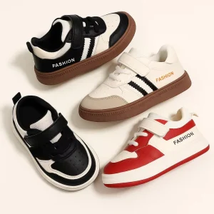 Custom TH-785W Kids Casual Sneakers Boys Girls Comfortable Non-Slip Running Shoes Toddler Fashion Sport Lace-up Autumn