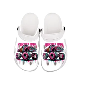 Custom Truck Mama Clogs Thick Bottom Breathable Anti-Slip Slippers Comfortable Printing Clog Shoes Sandals