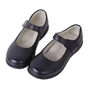 Custom Uniform Black School Shoes Mary Jane Girls Shoes for Student