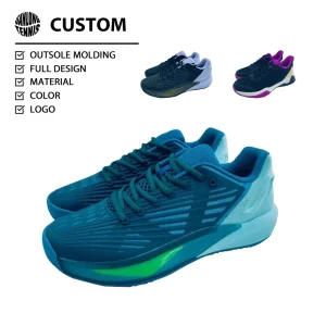 Custom Unisex Professional Tennis and Pickleball Shoes Comfortable Wear Resistant Non Slip Stable All Season