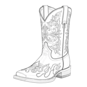 Custom Vintage Embroidery Genuine Leather Embossed Square Toe Pull Loop Western Cowgirl Cowboy Boots