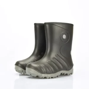 Custom Water Proof Snow Boots Eco-friendly Material Warm Woolen Lining Winter Warm PU Rain Boots