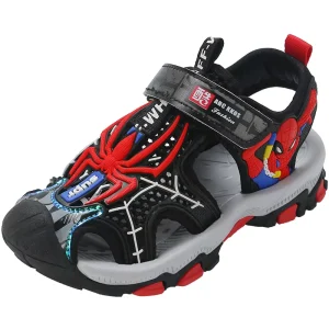 Customised Children Beach Boys Outdoor Sandals Closed Toe Arch Support Kids Sport Sandals