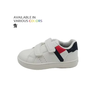 Customizable Anti Skid Skateboard Sports Shoes for Kids Winter Casual Style School Type White Slip On Buckle Fastening