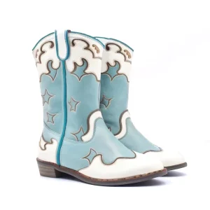 Customizable Western Floral Cowgirl Ankle Boots for Girls EVA Insole Flat for Winter Summer and Autumn
